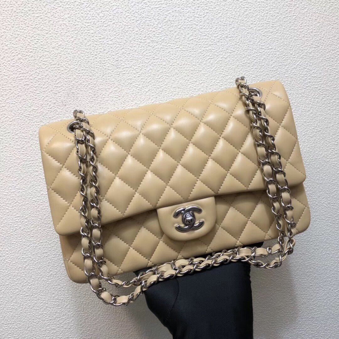 Chanel Classic Flap CF Medium Sheepskin Replica Bags