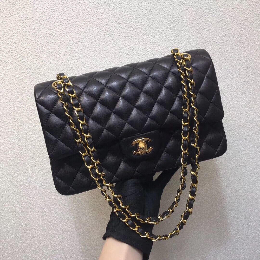 Chanel Classic Flap CF Medium Sheepskin Replica Bags