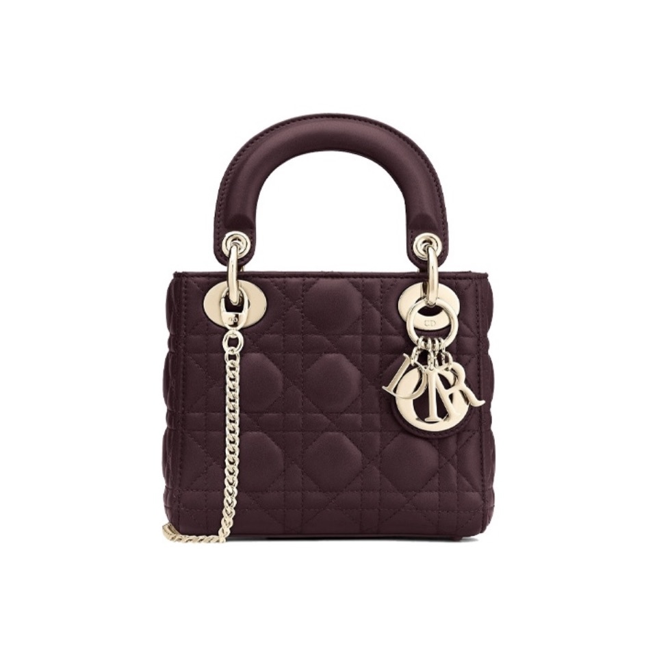 Dior Lady Dior MyABC Mini Sheepskin Replica Bags