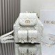 Dior Caro Backpack Medium Sheepskin Replica Bags