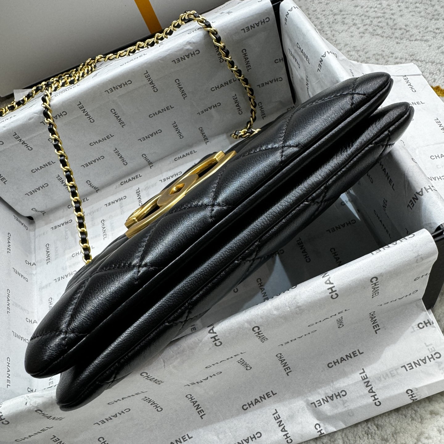 Chanel 24C Medium Sheepskin Replica Bags