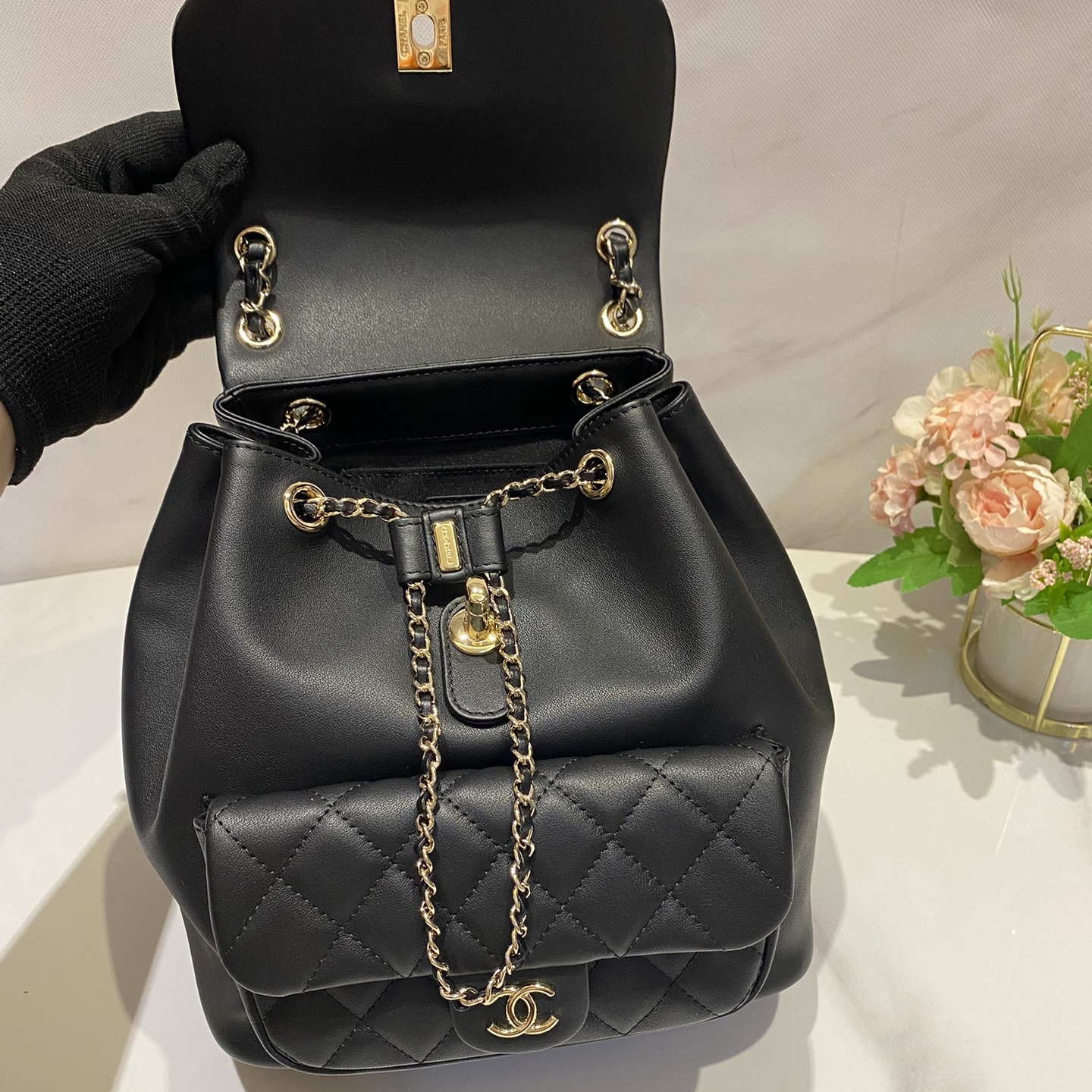 Chanel Duma Large Cowhide Replica Bags