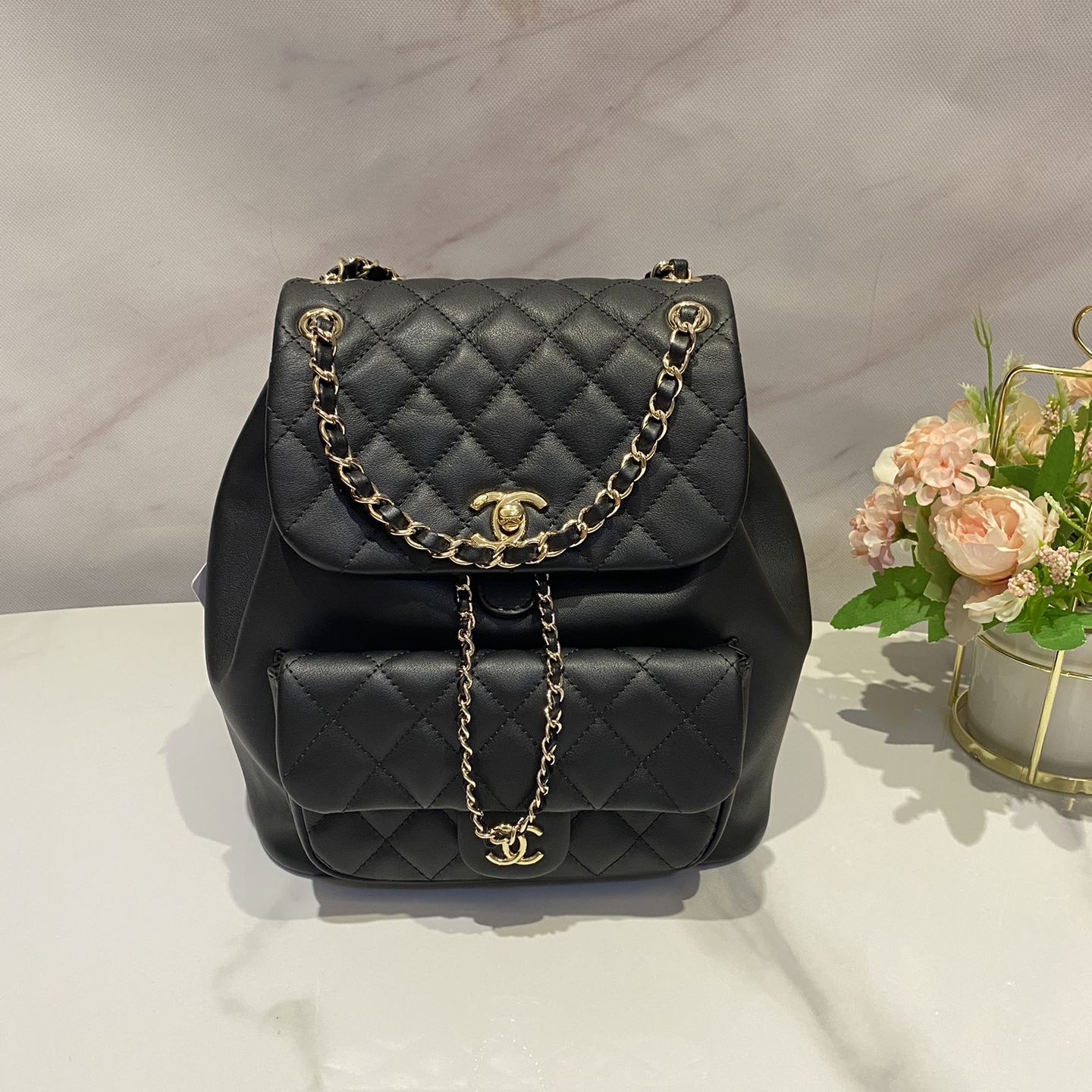 Chanel Duma Large Cowhide Replica Bags