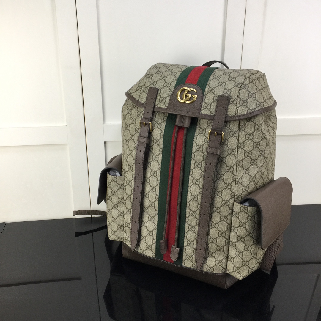 Gucci Ophidia Knapsack Medium Canvas Replica Bags