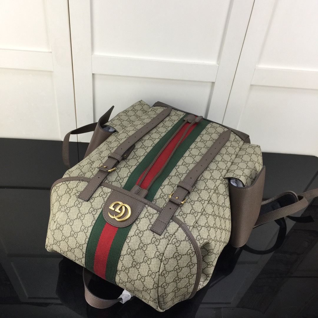 Gucci Ophidia Knapsack Medium Canvas Replica Bags