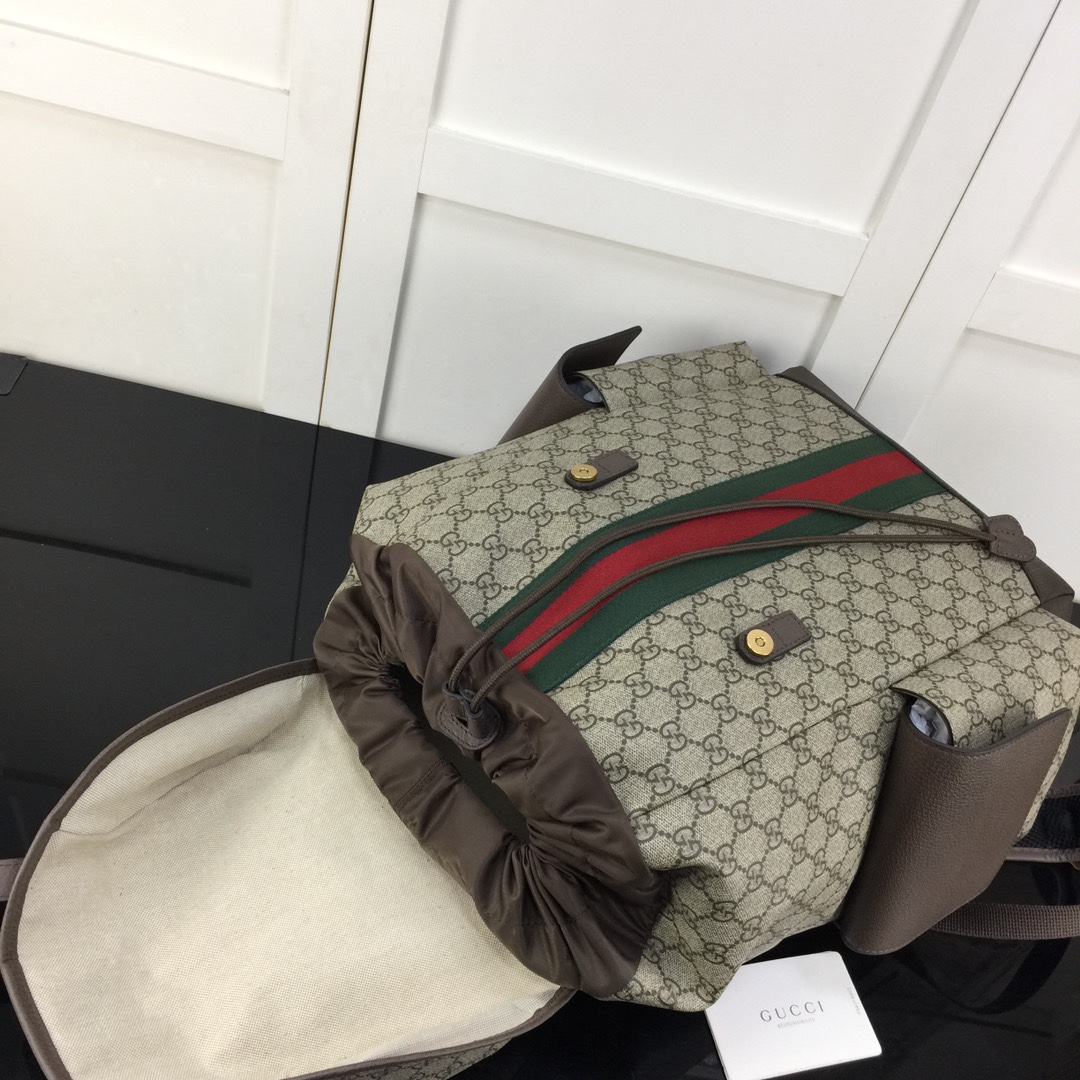 Gucci Ophidia Knapsack Medium Canvas Replica Bags