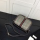 Gucci Ophidia Saddle bag Medium Canvas Replica Bags