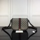 Gucci Ophidia Saddle bag Medium Canvas Replica Bags