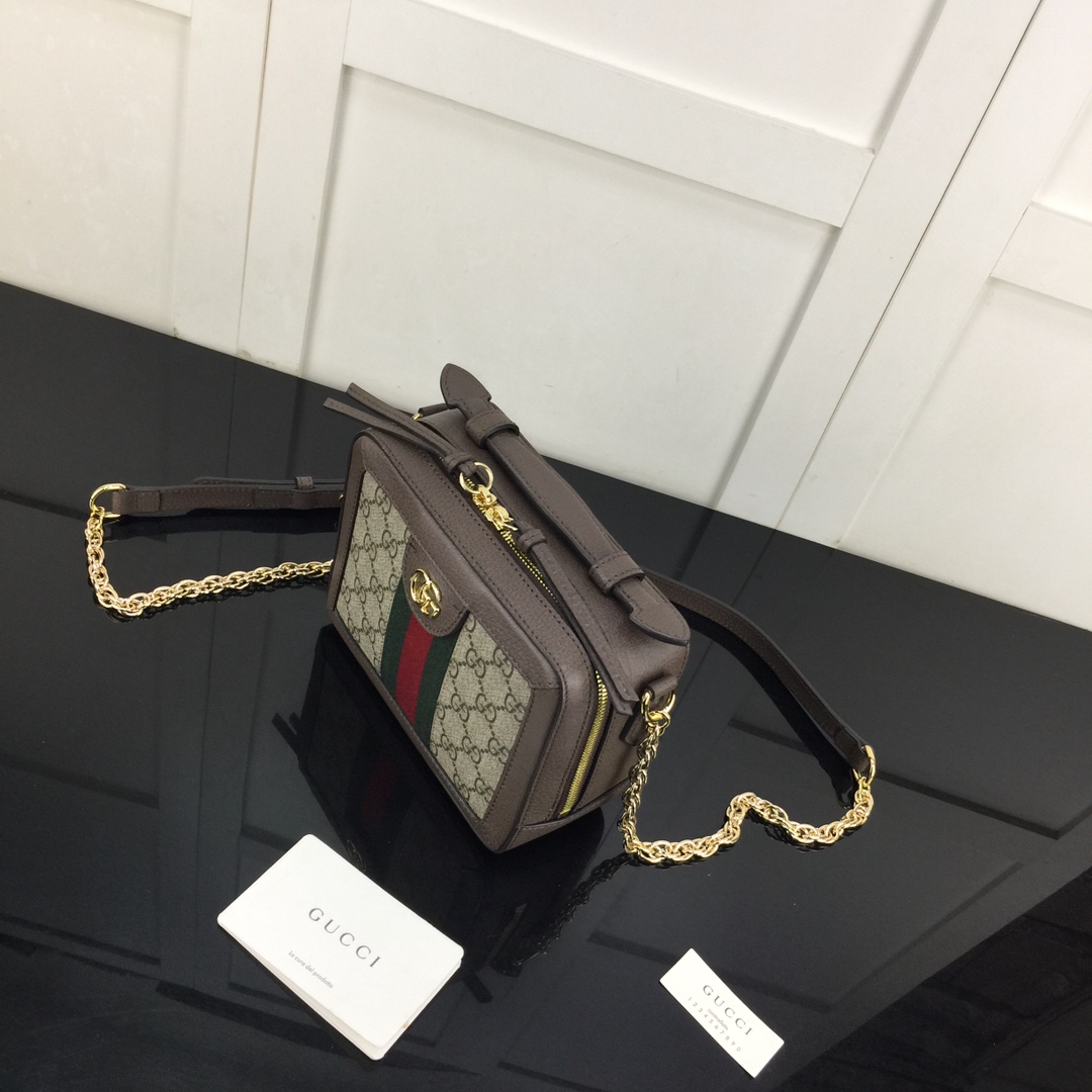 Gucci Ophidia Messenger Bag Mini Canvas Replica Bags