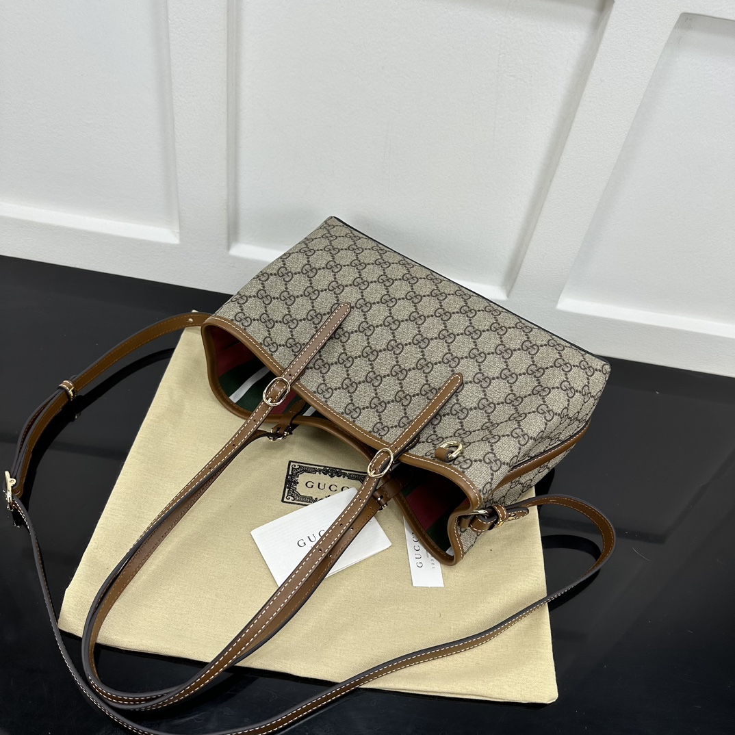 Gucci Emblem Small Canvas Replica Bags