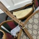 Gucci Emblem Small Canvas Replica Bags