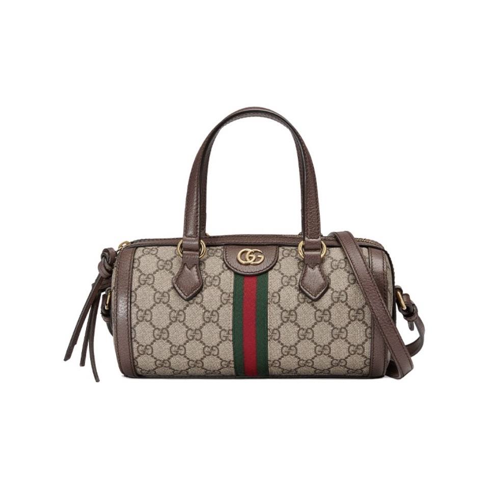 Gucci Ophidia Boston Bag Small Canvas Replica Bags