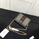 Gucci Ophidia Envelope Package Canvas Replica Bags