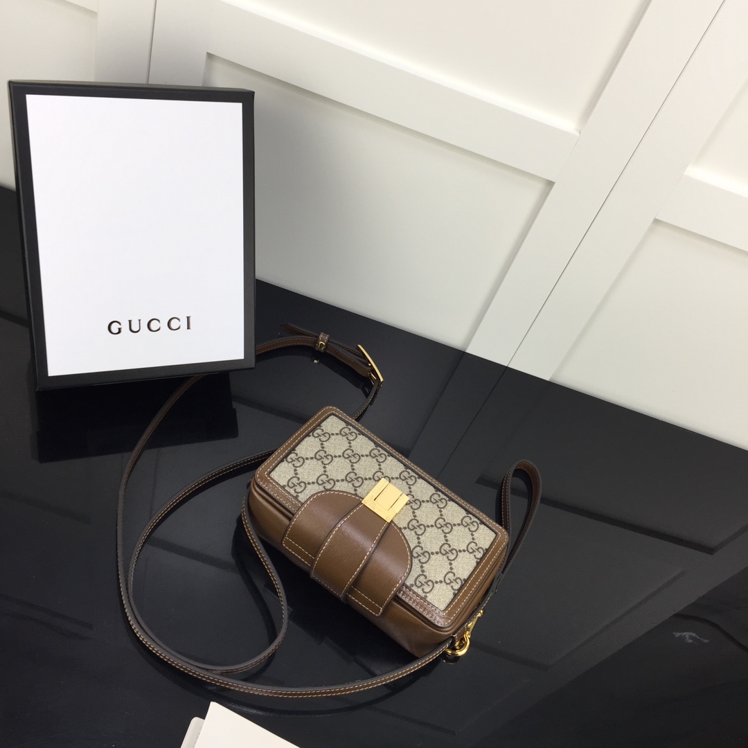 Gucci Mobile Phone Bag Mini Canvas Replica Bags