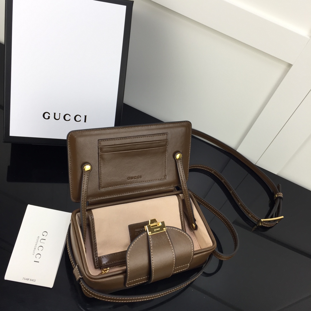 Gucci Mobile Phone Bag Mini Canvas Replica Bags