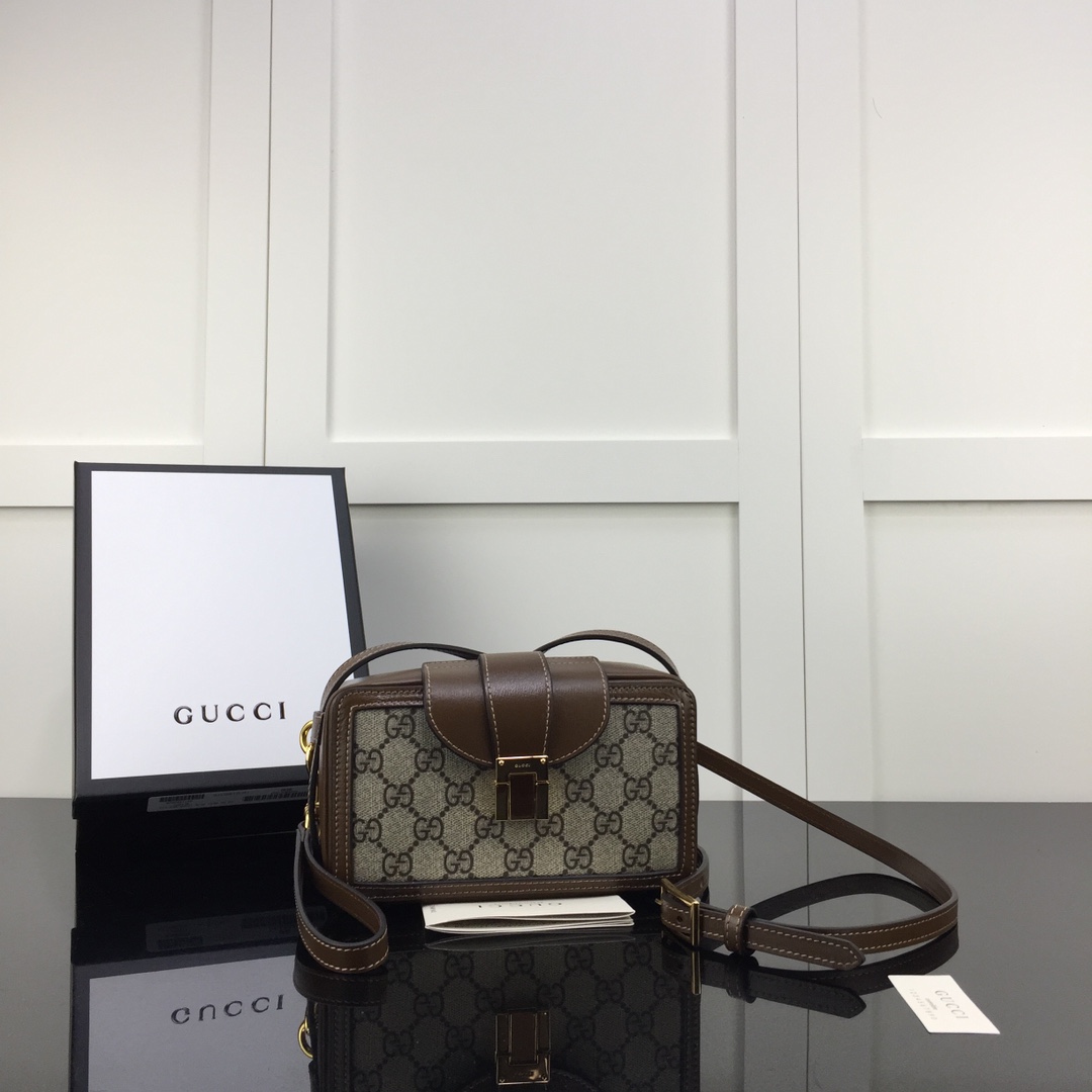 Gucci Mobile Phone Bag Mini Canvas Replica Bags