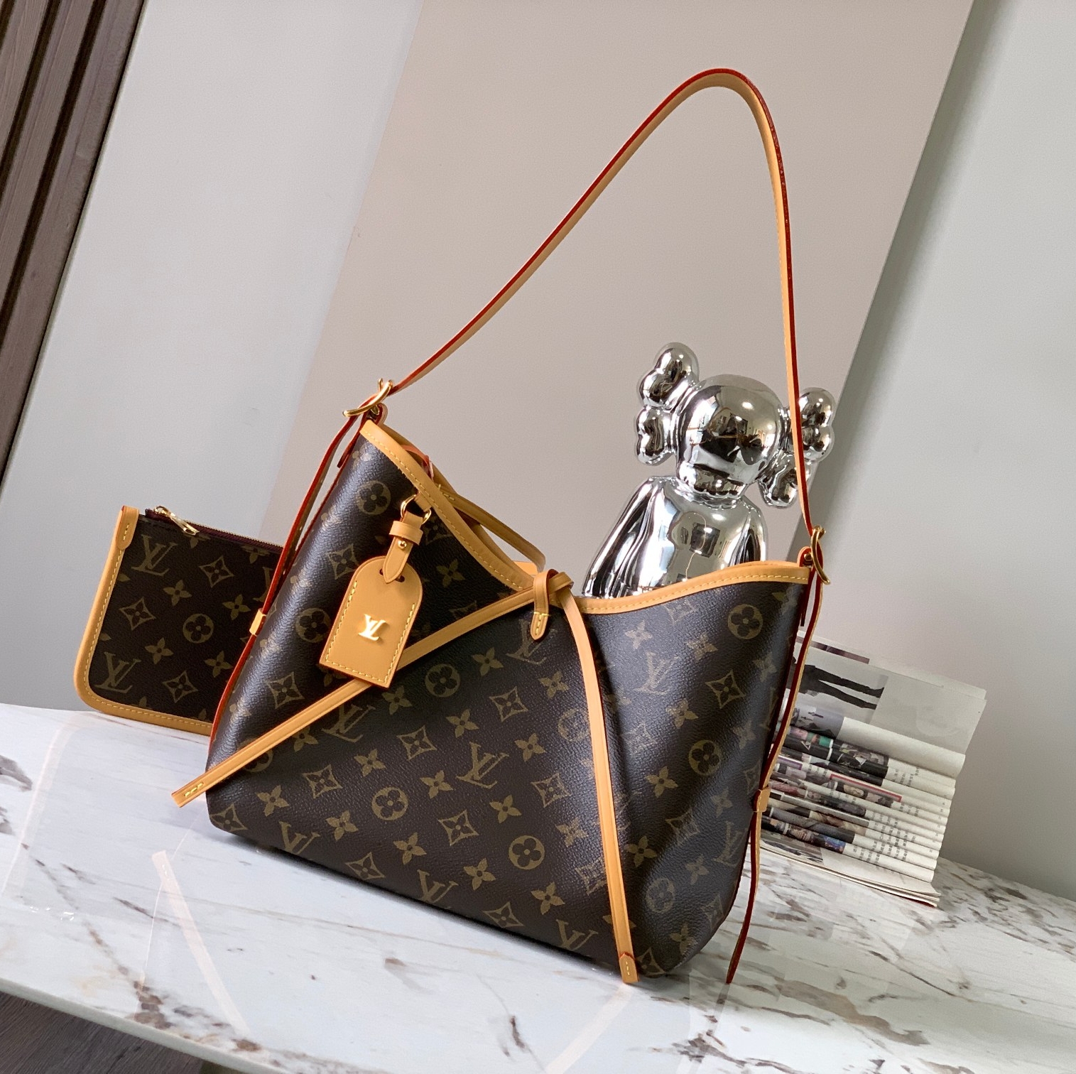 LV CarryAll MM Small Cowhide Replica Bags Louis Vuitton