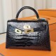 Hermes Kelly Mini Crocodile Custom Make Replica Bags