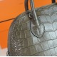 Hermes Bolide Mini Matte Crocodile Custom Make Replica Bags