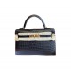 Hermes Kelly Mini Matte Crocodile Custom Make ReplicaBags