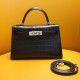 Hermes Kelly Mini Matte Crocodile Custom Make ReplicaBags