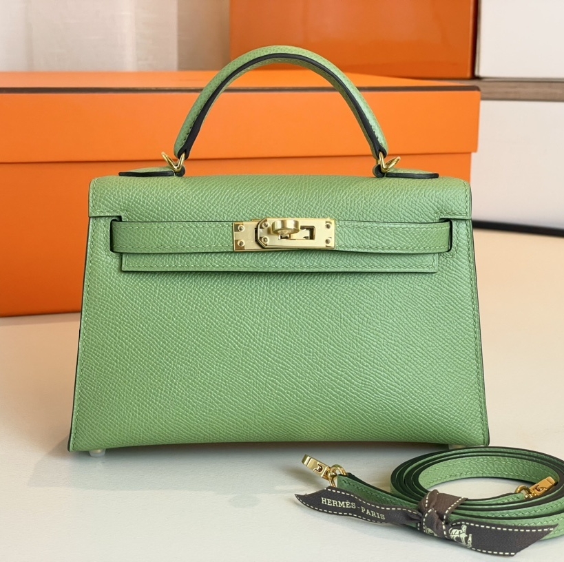 Hermes Kelly Epsom Mini Cowhide Replica Bags