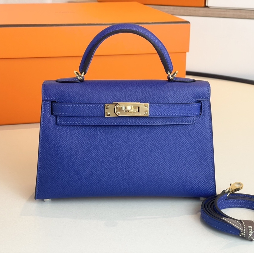 Hermes Kelly Epsom Mini Cowhide Replica Bags