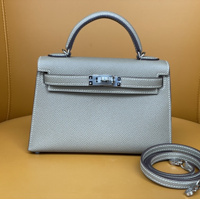 Hermes Kelly Epsom Mini Cowhide Replica Bags