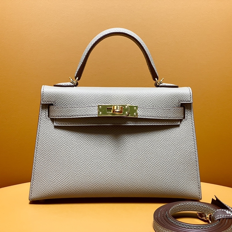 Hermes Kelly Epsom Mini Cowhide Replica Bags