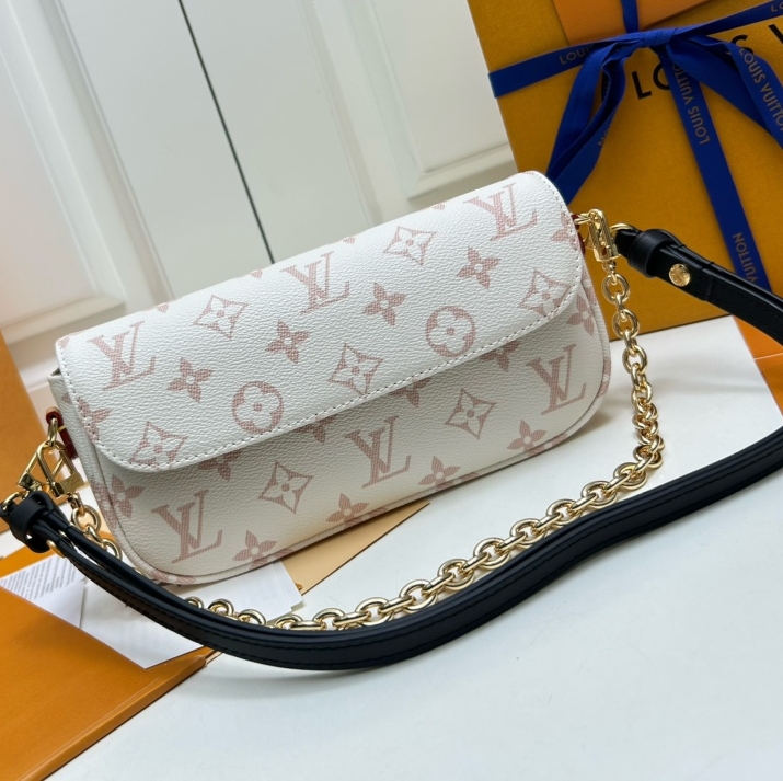 LV Lvy Medium Canvas Replica Bags Louis Vuitton