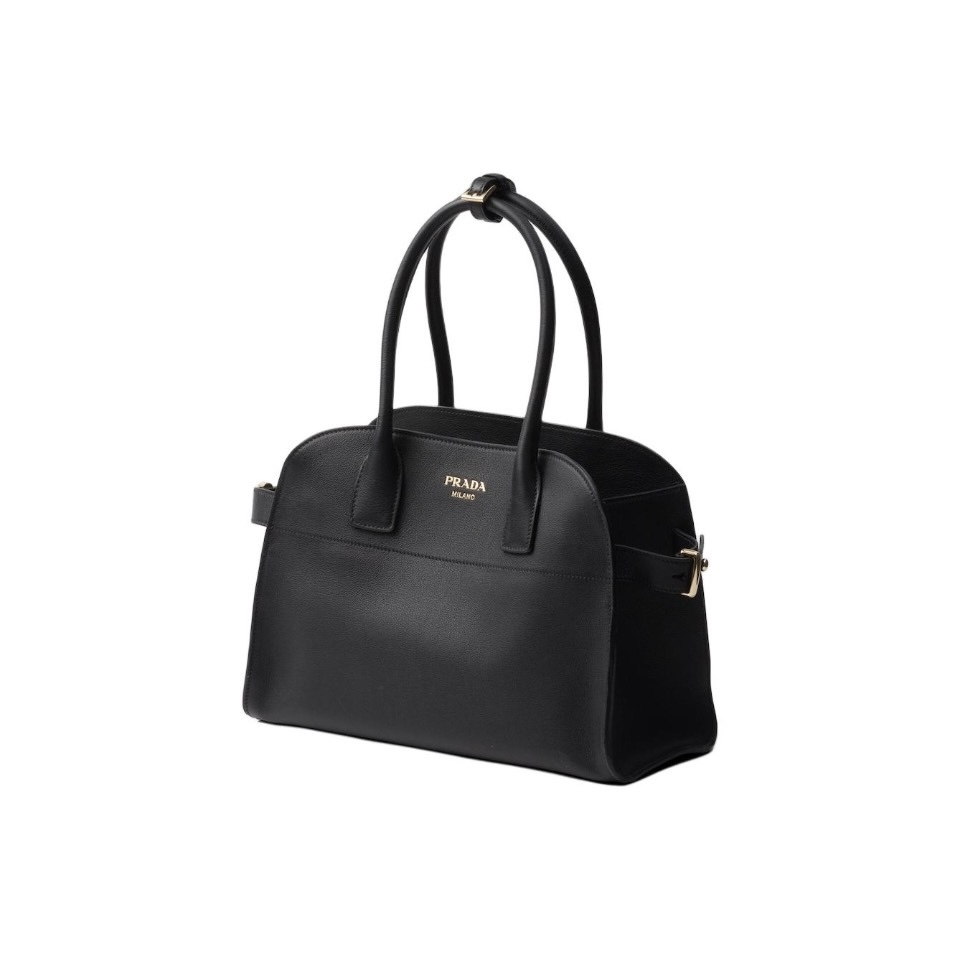 Prada Tote Bags Medium Leather Replica Bags