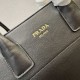 Prada Tote Bags Medium Leather Replica Bags