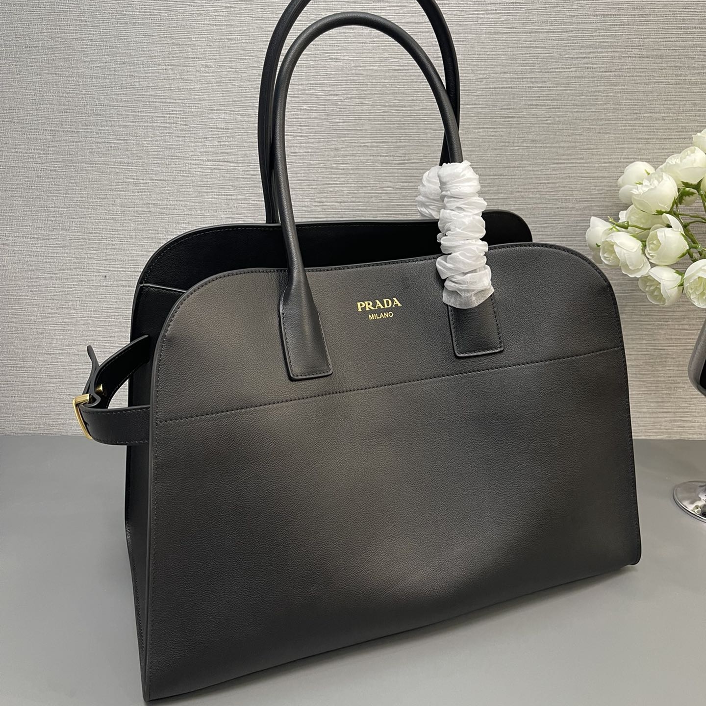 Prada Tote Bags Large Leather Replica Bags