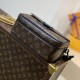 LV S Lock Messenger Medium Canvas Replica Bags Louis Vuitton