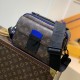 LV S Lock Messenger Medium Canvas Replica Bags Louis Vuitton