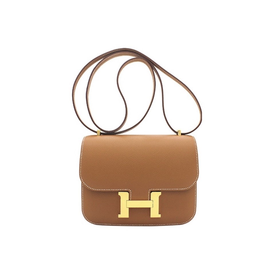 Hermes Constance Mini Sheepskin Replica Bags