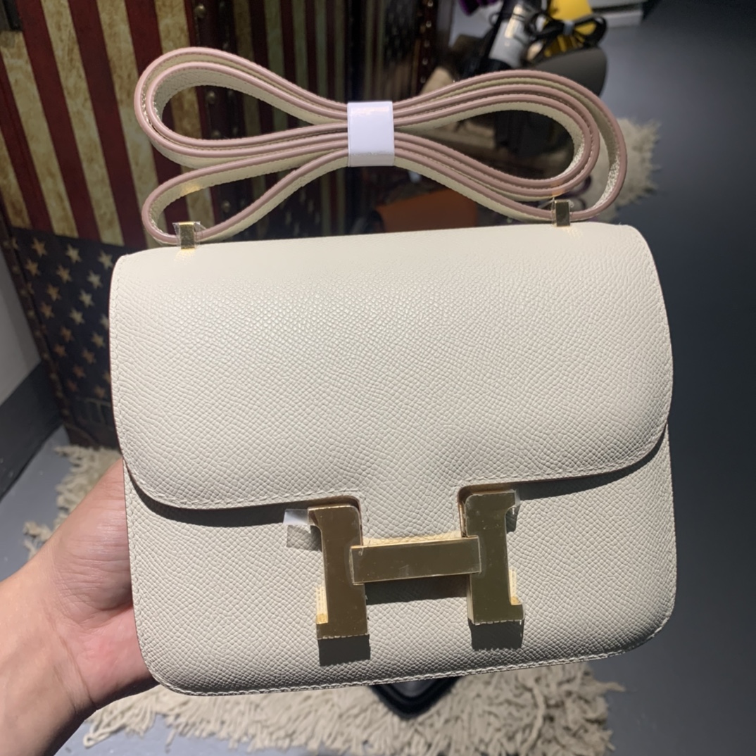 Hermes Constance Mini Sheepskin Replica Bags