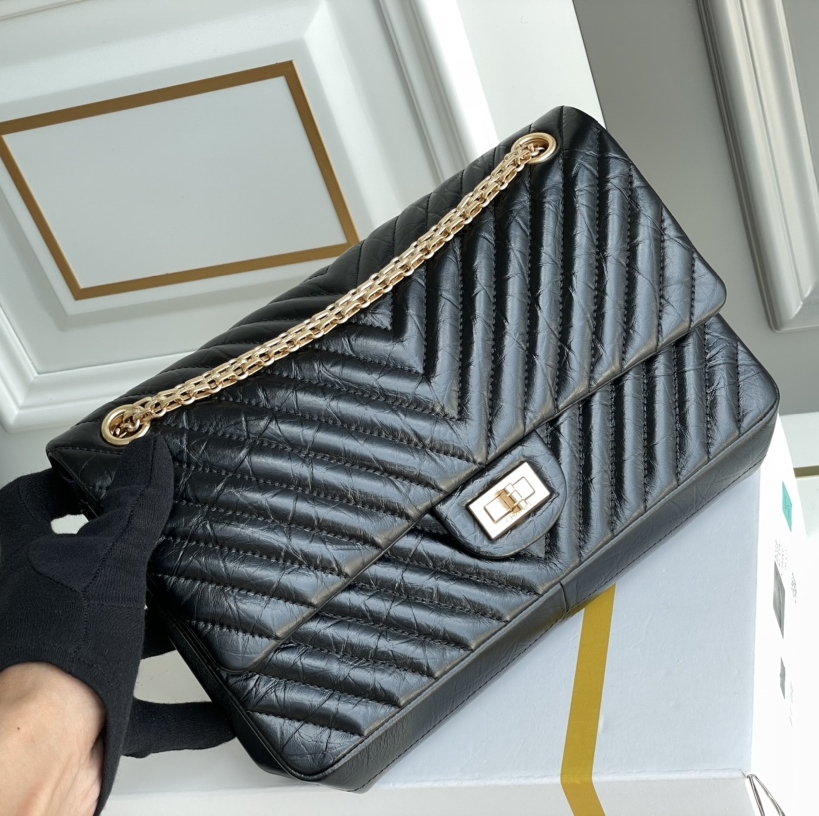 Chanel 2.55 Medium V Texture Replica Bags