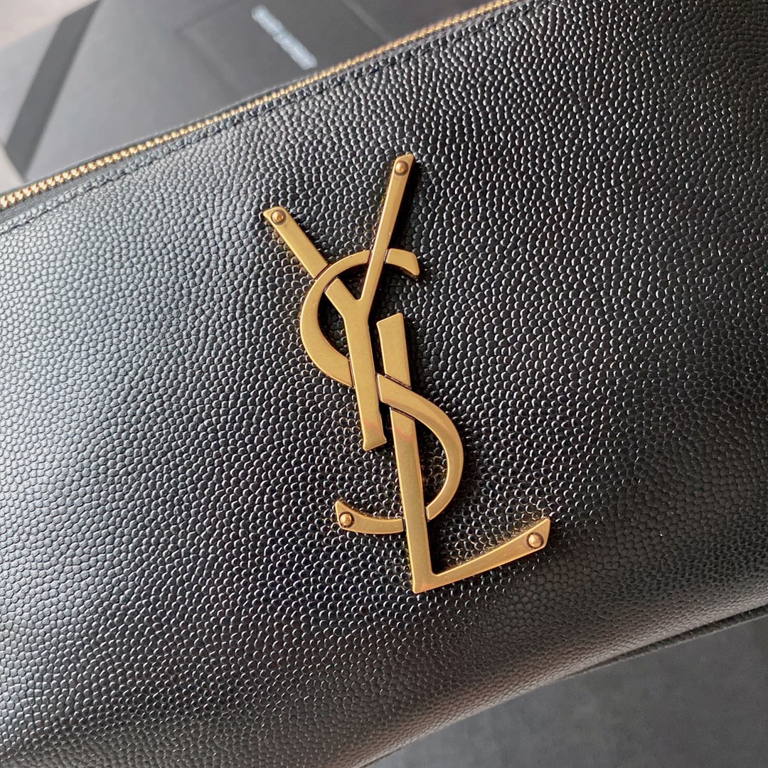 YSL Monogram Pocket Medium Cowhide Replica Bags