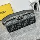 Fendi Baguette Splicing Medium Cowhide Replica Bags