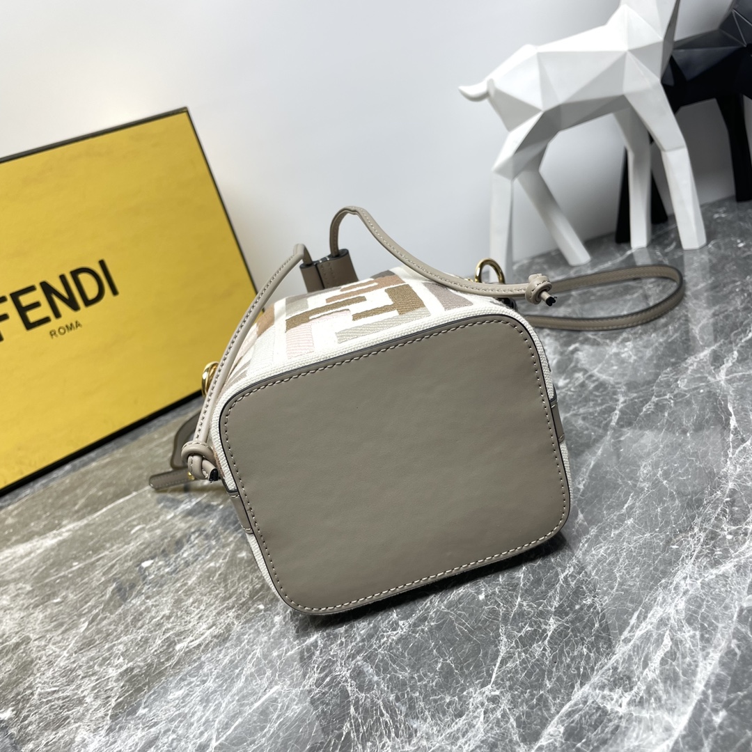 Fendi Mon Tresor Mini Canvas Replica Bags