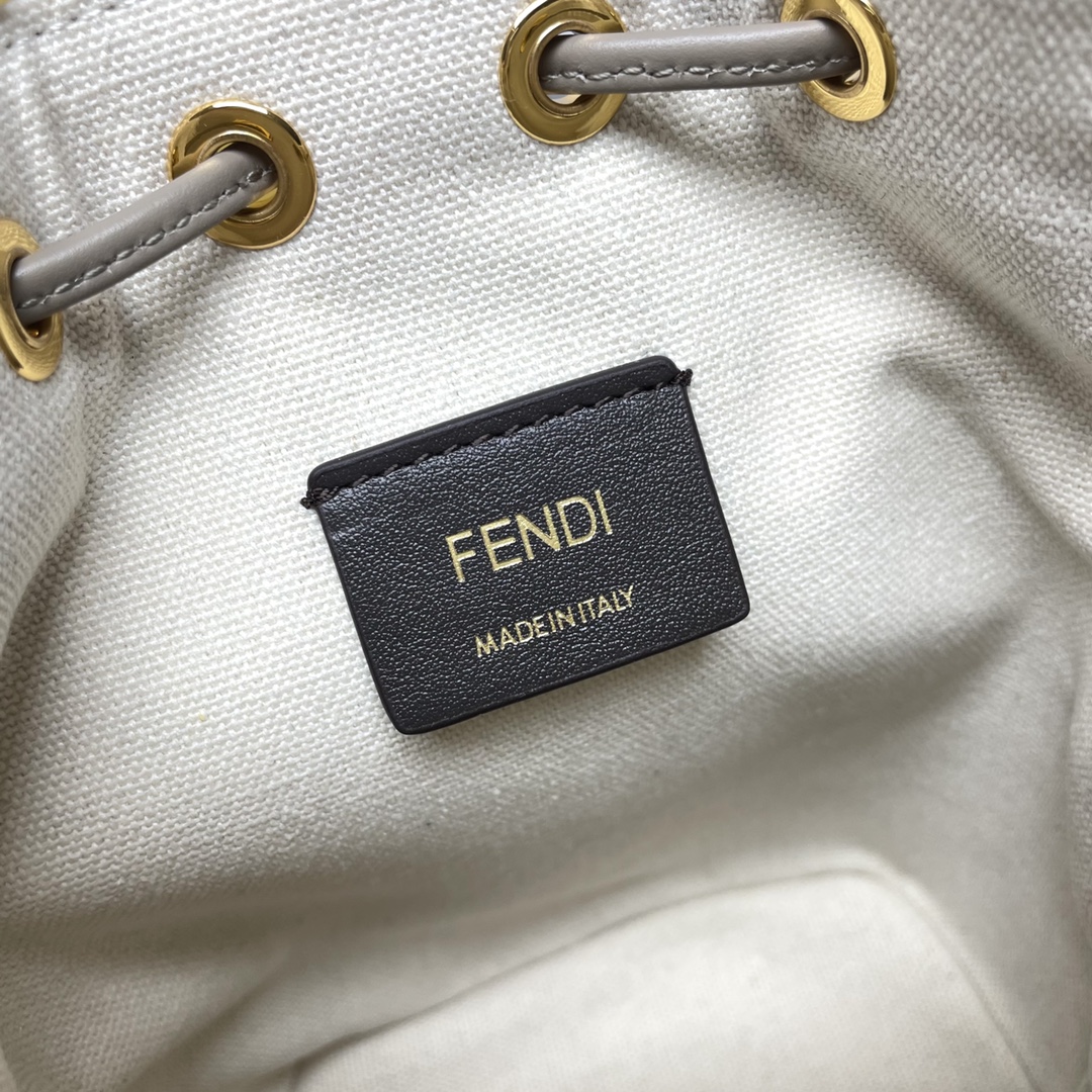 Fendi Mon Tresor Mini Canvas Replica Bags