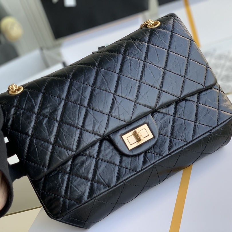 Chanel 2.55 Large Cowhide Replica Bags