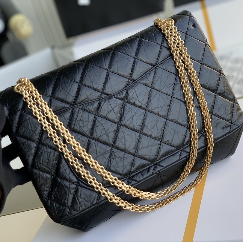 Chanel 2.55 Large Cowhide Replica Bags