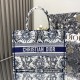 Dior Book Tote Medium Embroidery Replica Bags