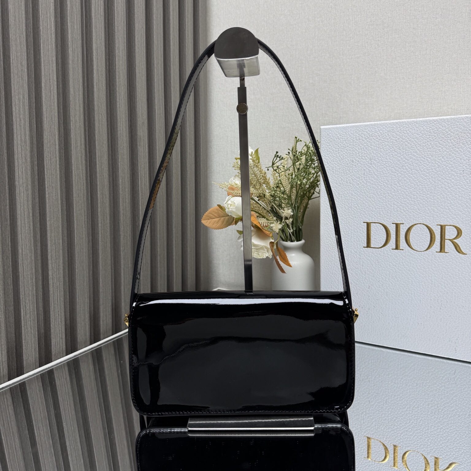 Dior Miss Dior Graffiti Medium Cowhide Replica Bags