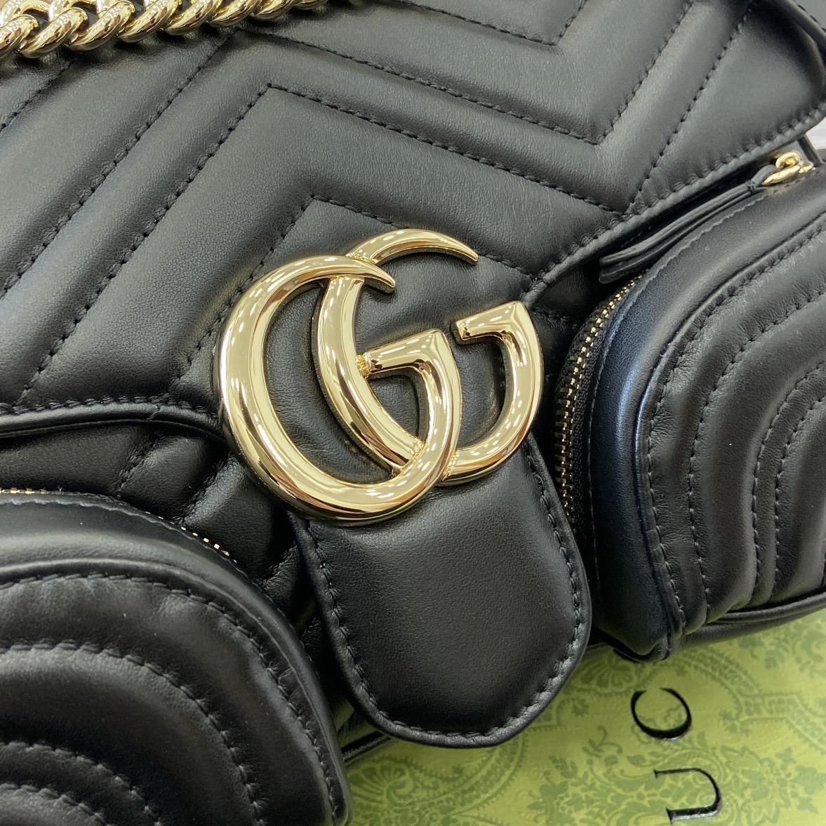 Gucci GG Marmont Small Chamois Replica Bags