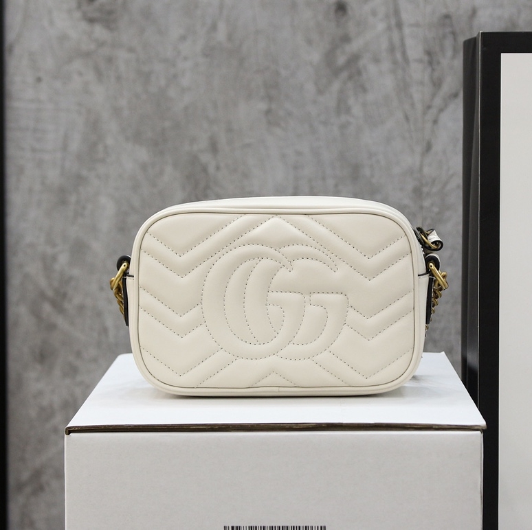 Gucci GG Marmont Camera Bag Mini Leather Replica Bags