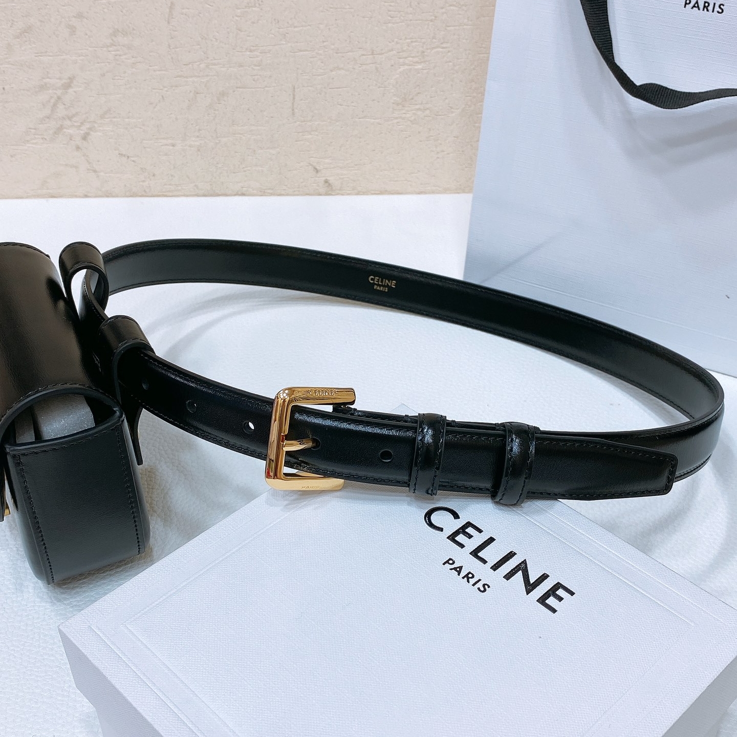 Celine Triomphe Mini Cowhide Replica Bags