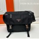 Prada Re-Nylon Messenger Bag Medium Nylon Replica Bags